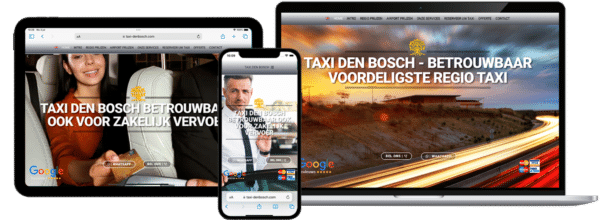 Webdesign Holland - WordPress website Taxi Den Bosch