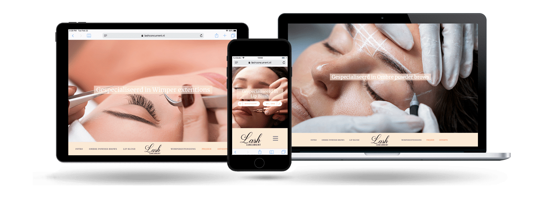 Webdesign Maastricht for Natives Luck Travel Tanzania - overview media
