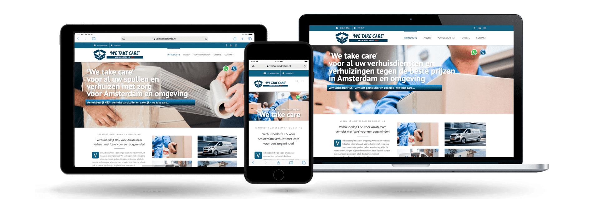 Webdesign Maastricht voor Natives Luck Travel Tanzania - overzicht media