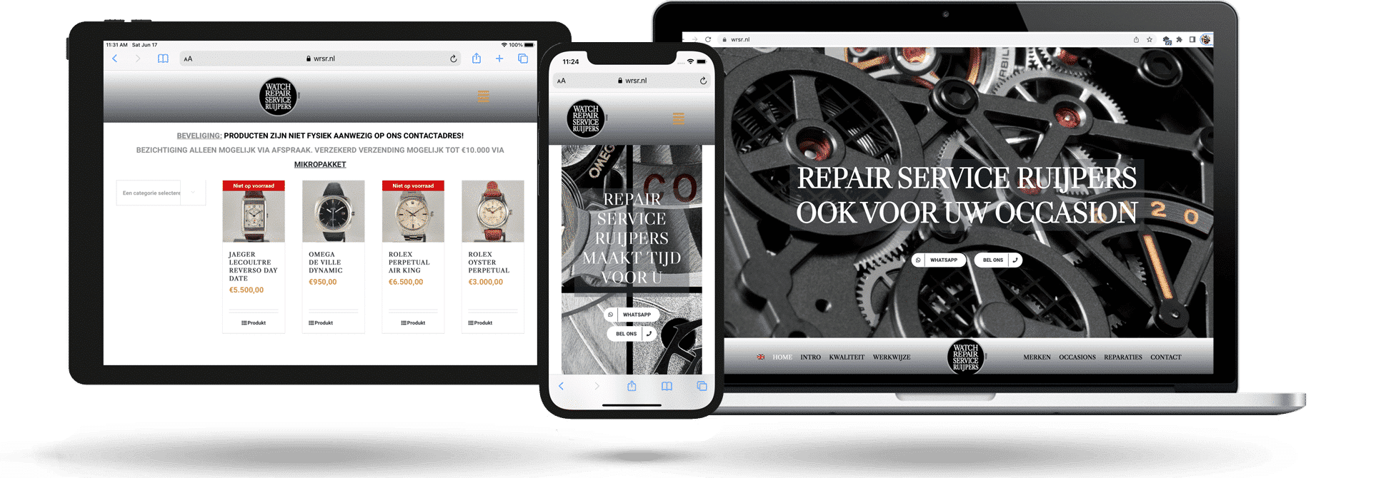 Webdesign Maastricht voor Natives Luck Travel Tanzania - overzicht media