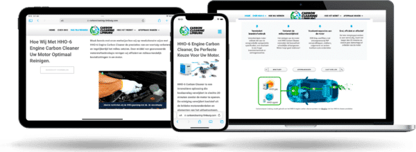 Website Carboncleaning Limburg by Webdesign Service