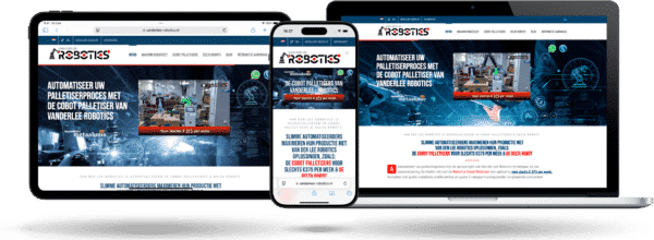 Webdesign Maastricht voor Robotics